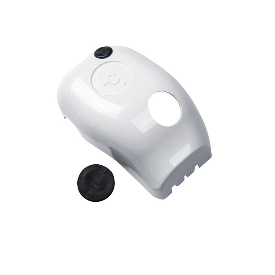 Lippert Components Solera 351831 Manual Crank-Style Awning Drive Head Front Cover - White