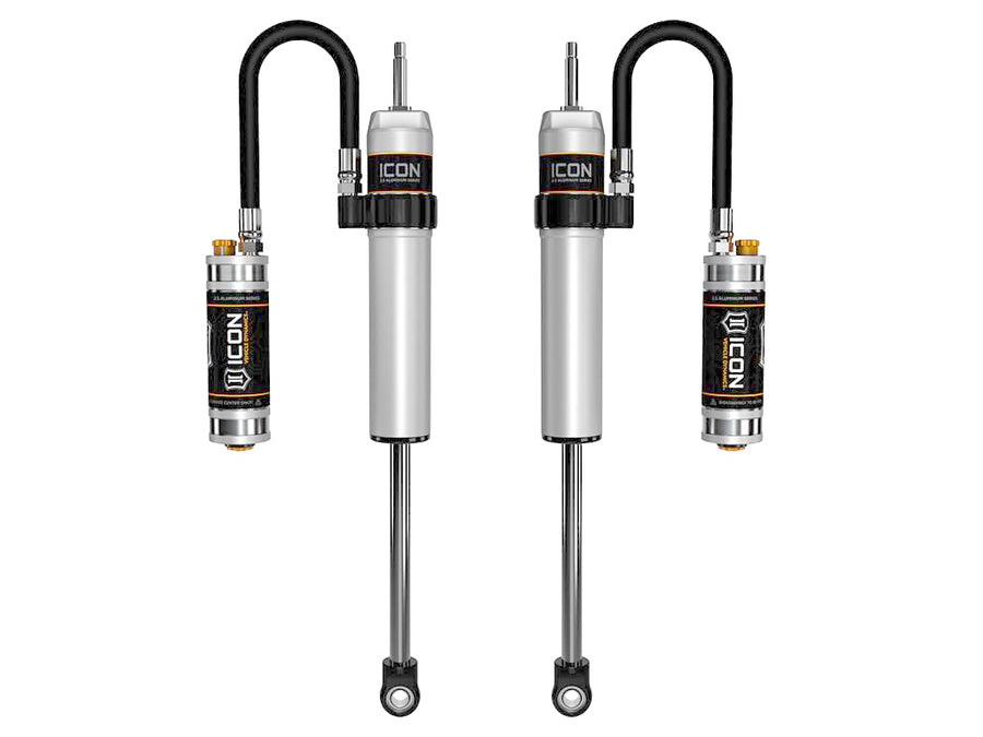 4.5" ICON Lift, Front, 2.5 VS Remote/CDCV Shocks, Pair, Compatible with 2007-18 Jeep JK Wrangler, 27840CP
