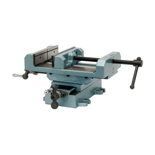 Cross-Slide Wilton Drill Press Vise, 8" Jaw Width & Max Opening, 2" Jaw Depth (Model CS8)
