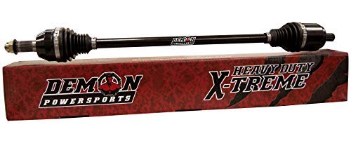 Demon Powersports Xtreme Heavy Duty Front Left/Right Axle for (2017-21) Can Am Maverick X3/X3 MAX, 4340 Chromoly Steel Re-Engineered Cage Design & Dual Heat Treated to Increase Strength 72 Inch Wide