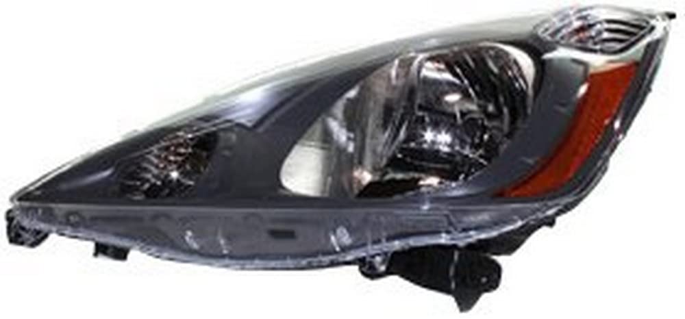 Left Headlight Assembly TYC Compatible with 2009-2014 Honda FIT
