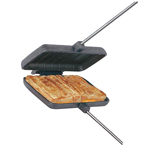 Double Square Cast Iron Pie Cooker