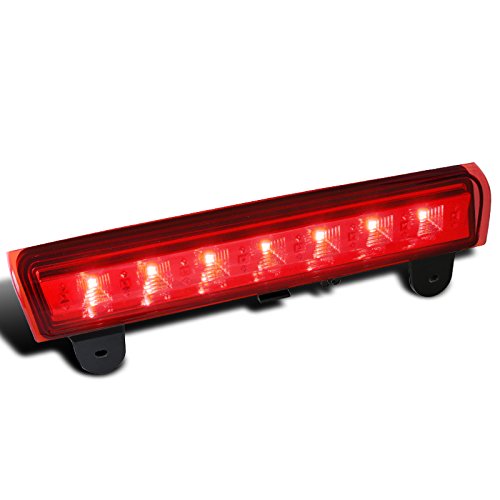 Chevy Tahoe Suburban GMC Yukon XL Spec-D Tuning LT-DEN00RBRLED-CY Red LED Rear Tail 3rd Brake Stop Light