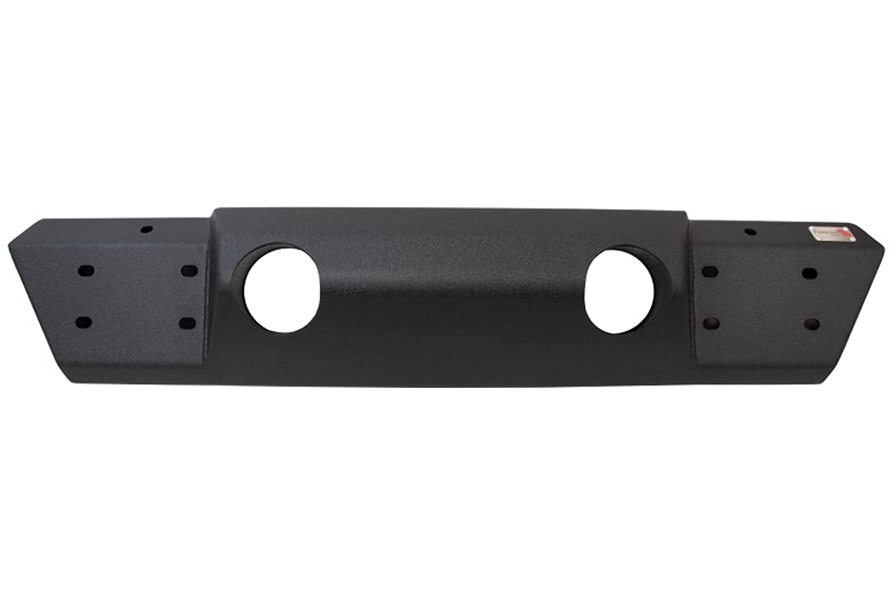 Kentrol Fishbone Offroad FB22178 Front Replacement Bumper fits Jeep Wrangler, Black