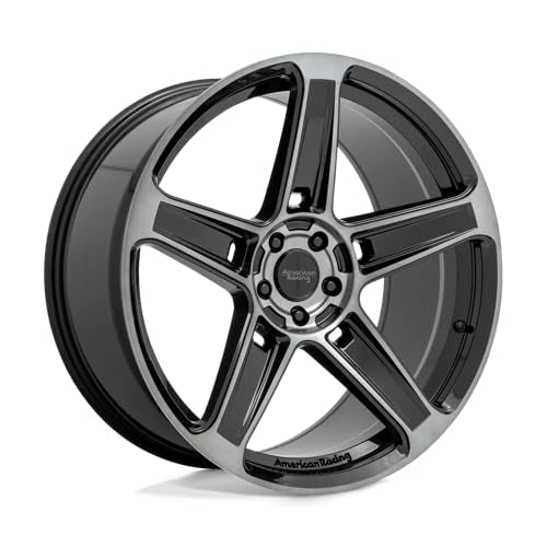 VN514 GROOVE American Racing 20X10.5 5X115 6.62 22mm GLOSS BLACK W/GRAY TINT - AR93620515322
