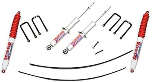 Skyjacker Suspension Lift Kit TTC30STK-N w/Shock Nitro Shocks 3 in. Lift Incl. Main Component Box Rear Add-A-Leaf