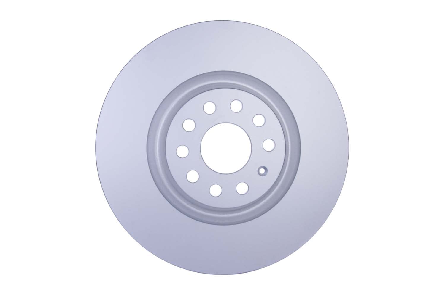 Hella 355129241 Pagid Disc Brake Rotor A single disc brake rotor