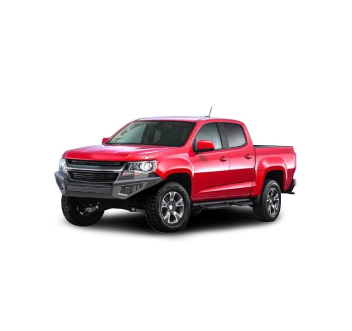 Armour II Heavy Duty Front Bumper Black Horse II Front Bumper Matte Black Compatible with 2015-2020 Chevrolet Colorado (Excl. ZR2)-AFB-CO20-BU