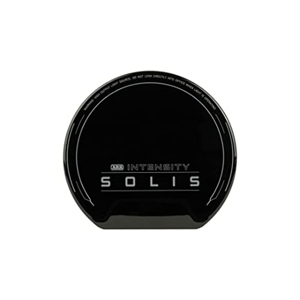 Intensity ARB Solis 21 Driving Light Cover - Black Lens (SJB21LENB)