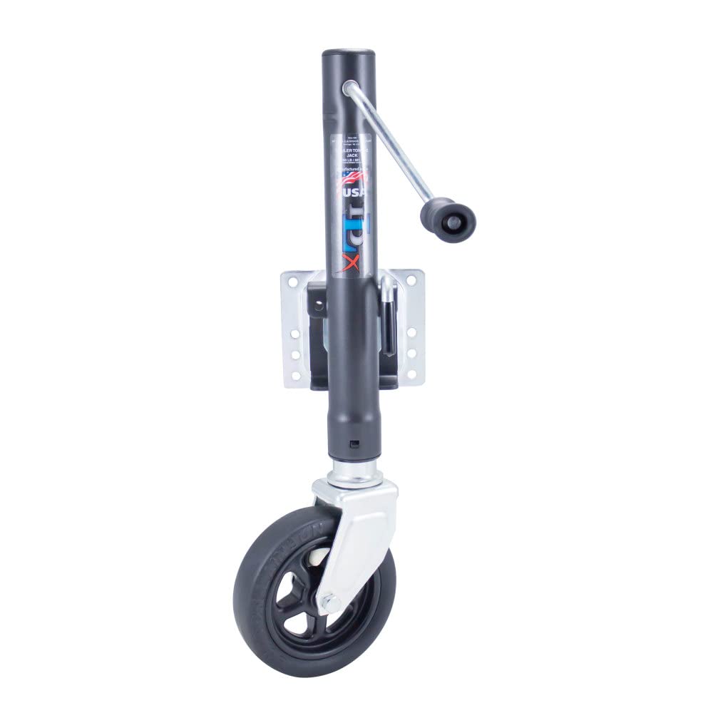 DLX Dutton-Lainson Tongue Jack, 1500 lb. Capacity - Swivel Marine Tongue Jack for Boat and Trailer Applications