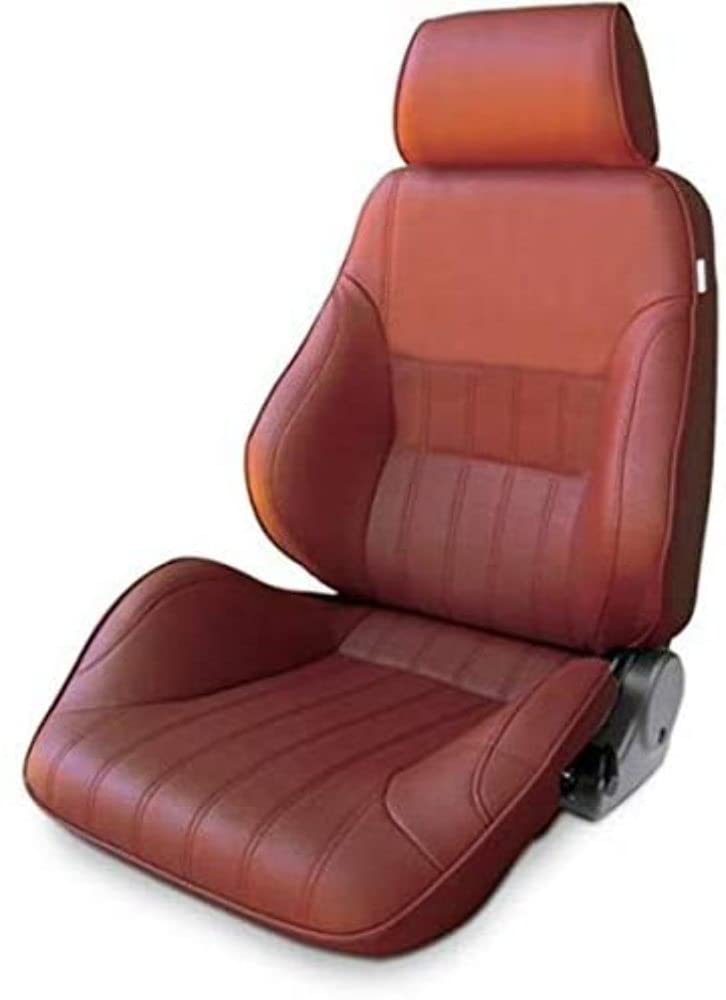 Rally ProCar by Scat Smooth Back Recliner Left Maroon Vinyl