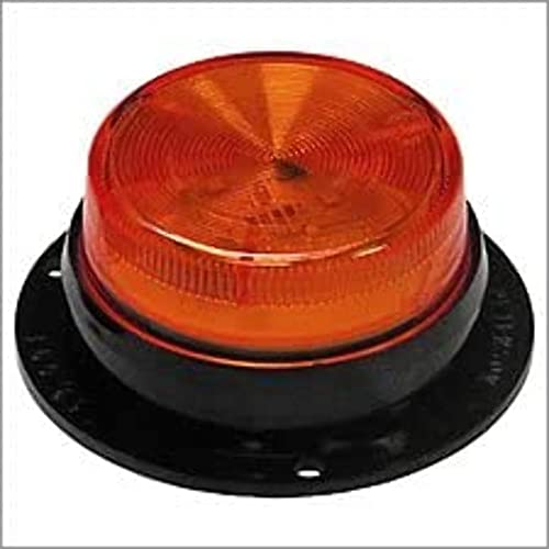 M192SR Peterson Led Marker/Clearance, P2, Round, Amp,W/Side Marker Flange, 2.5"
