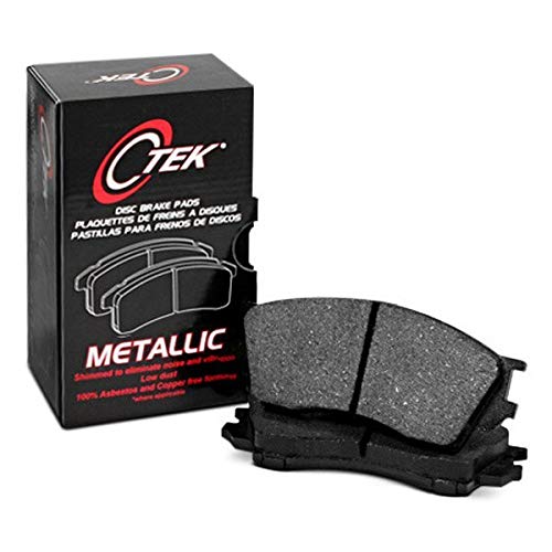 Semi-Metallic C-TEK Brake Pads with Shims, Two Wheel Set 102.60230