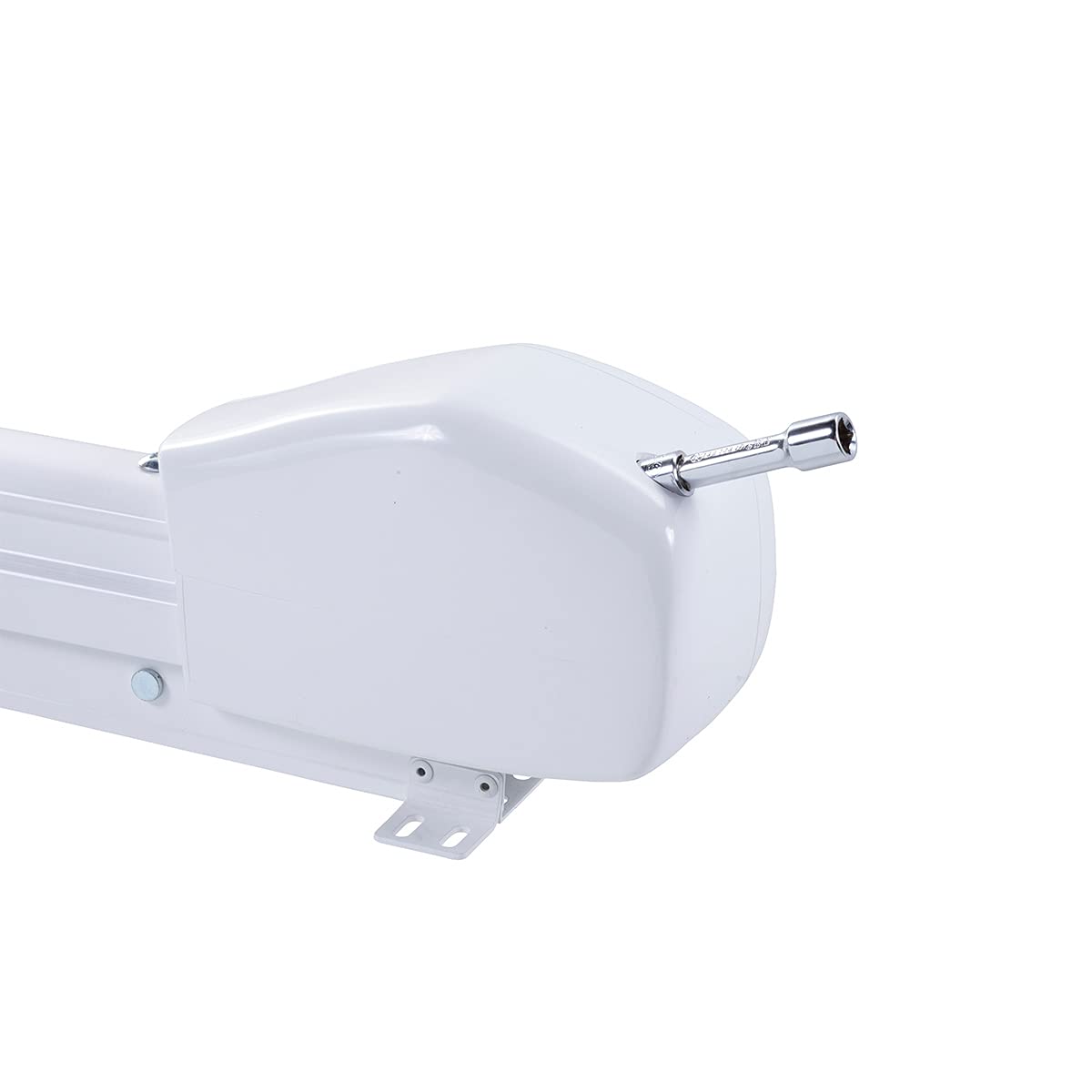 Standard 12V Universal RV Awning Arms & Hardware Kit, Solera® White – Standard 12V RV Awning arms Automatically Extend or Retract – Compatible with Dometic® and Carefree® awnings – 434724