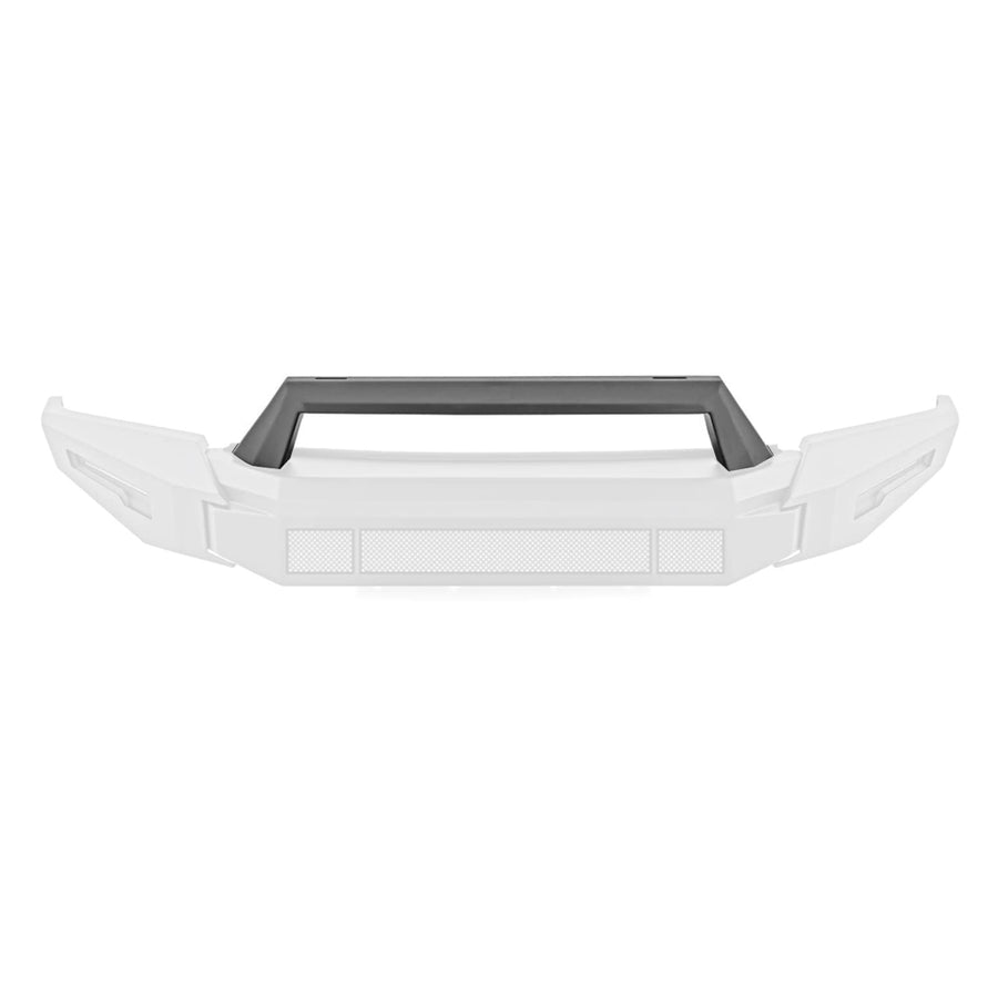 Armour II Heavy Duty Black Horse Front Bumper Bull Nose Only Matte Black Compatible with 2015-2018 Ram 1500-AFB-RA16-BN
