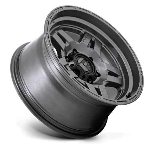 D801 OXIDE FUEL OFF-ROAD 18X9, 6X5.5, 5.04, 1mm MATTE GUNMETAL - D80118908450