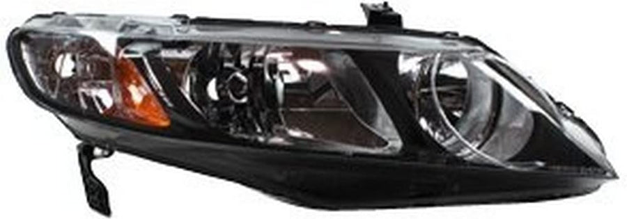 Right TYC Headlight Assembly Compatible with 2006-2011 Honda Civic
