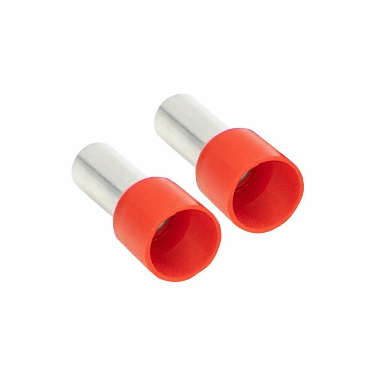 Ferrules Install Bay - Red 8Ga - 50 Per Bag