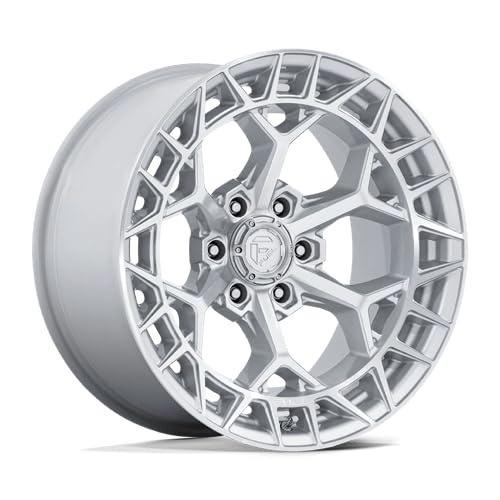 FC873 CHARGER FUEL OFF-ROAD 17X9 5X5.0 4.53-12mm GLOSS SILVER W/MACHINED FACE - FC873SD17905012N