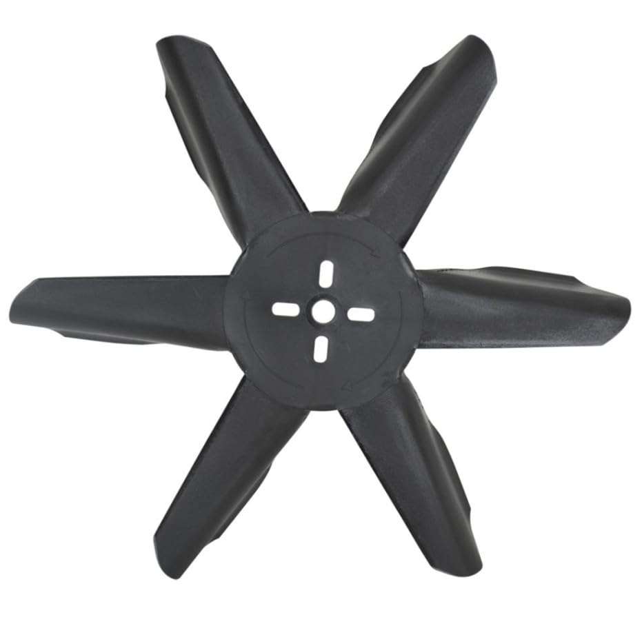 Black Nylon 414 14" Belt Driven Fan