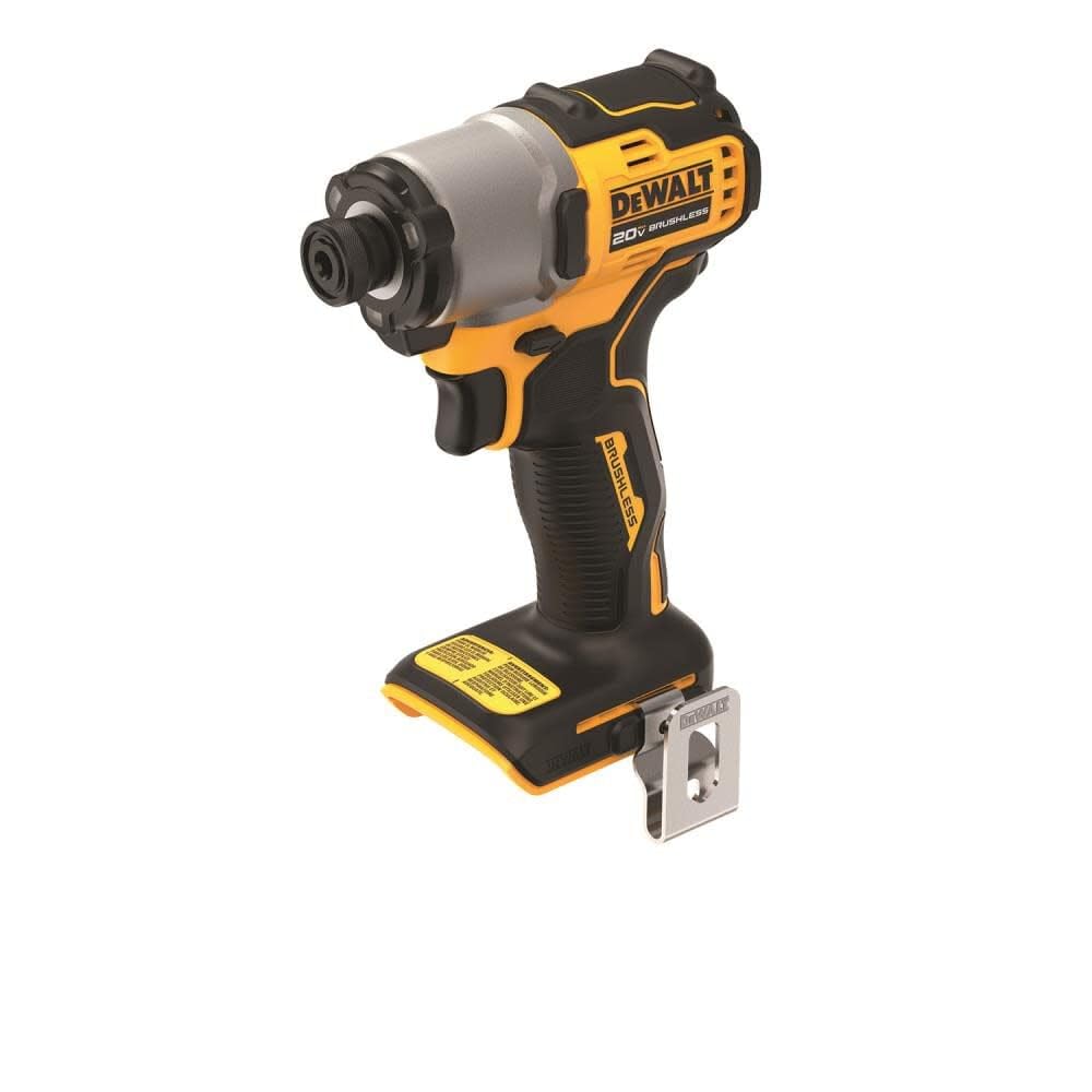 1/4 in. DEWALT 20V MAX* Brushless Cordless Impact Driver (Tool Only) (DCF840B)