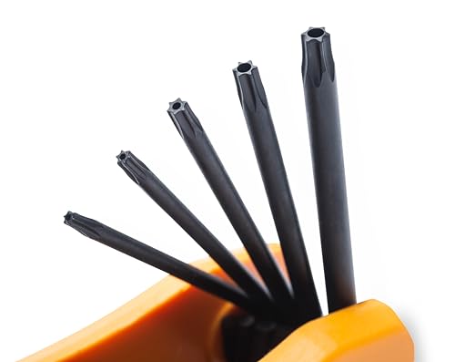 8 Piece GEARWRENCH Tamper Proof Torx Folding Hex Key Set - 83507