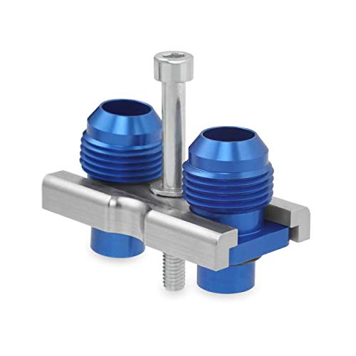 Mishimoto Oil Line Fitting Kit MMOCF-F80 Compatible With BMW F8X M3/M4/M2C 2015-2020, Blue