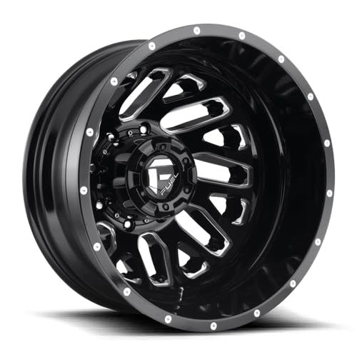 1PC Fuel D581 22X8.25 8X6.5 GL-BLK-MIL -215MM - D58122828D25