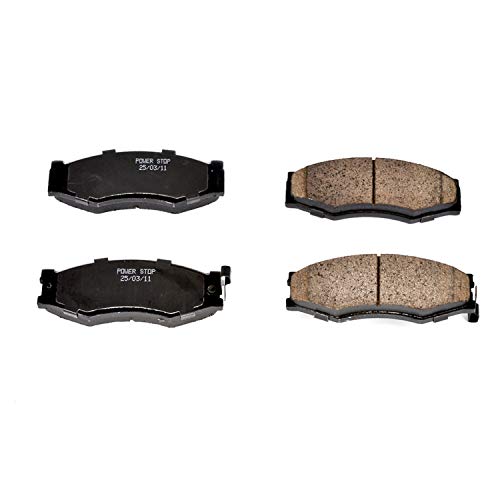 Power Stop Z16 16-266 Evolution Front Ceramic Brake Pads For INFINITI M30, Nissan 200SX, Nissan 300ZX, Nissan D21, Nissan Maxima, Nissan Pickup, Nissan Stanza [Model Specific]
