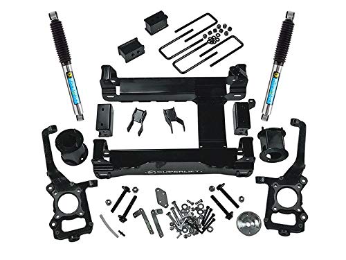 SUPERLIFT SUSPENSION RealTruck 6" Lift Kit for Ford Bronco | Complete Lift Kit with Front & Rear Shadow Series Shocks | K382 | Fits 1980-1996 Ford Bronco