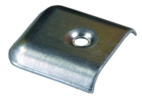Metal JR Products Vinyl End Cap, Pack of 4 - Chrome