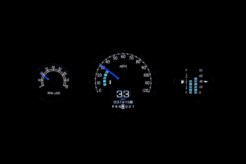 Dakota Digital Retrotech RTX-32F-X Gauge Instrument System Compatible with 1932 Ford Car
