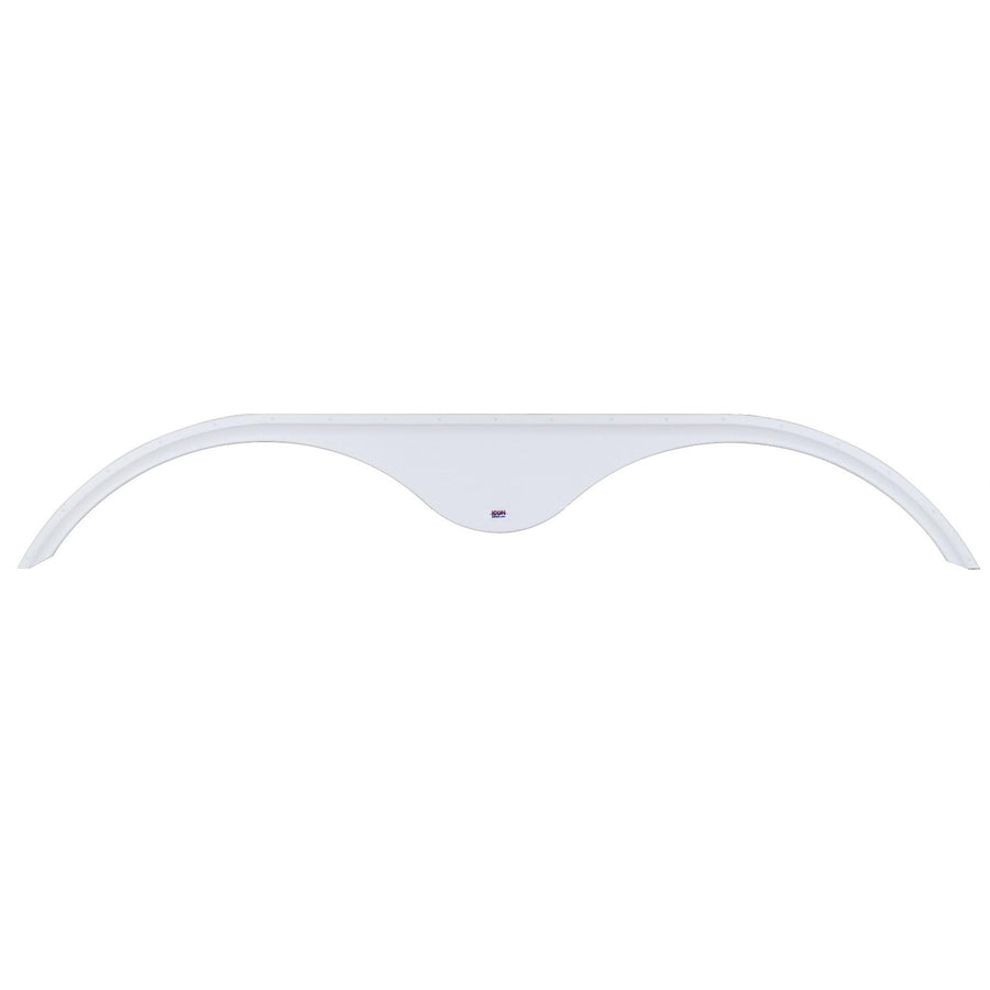 Tandem Axle Fender Skirt FS5454 Icon for KZ - Polar White