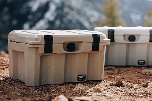 Locking Dry Box Tuffy 75L – Heavy-Duty Steel Storage Case with Combination Lock & Key Override | All-Weather, Stackable Vault for Overlanding, Tactical Gear & Outdoor Equipment