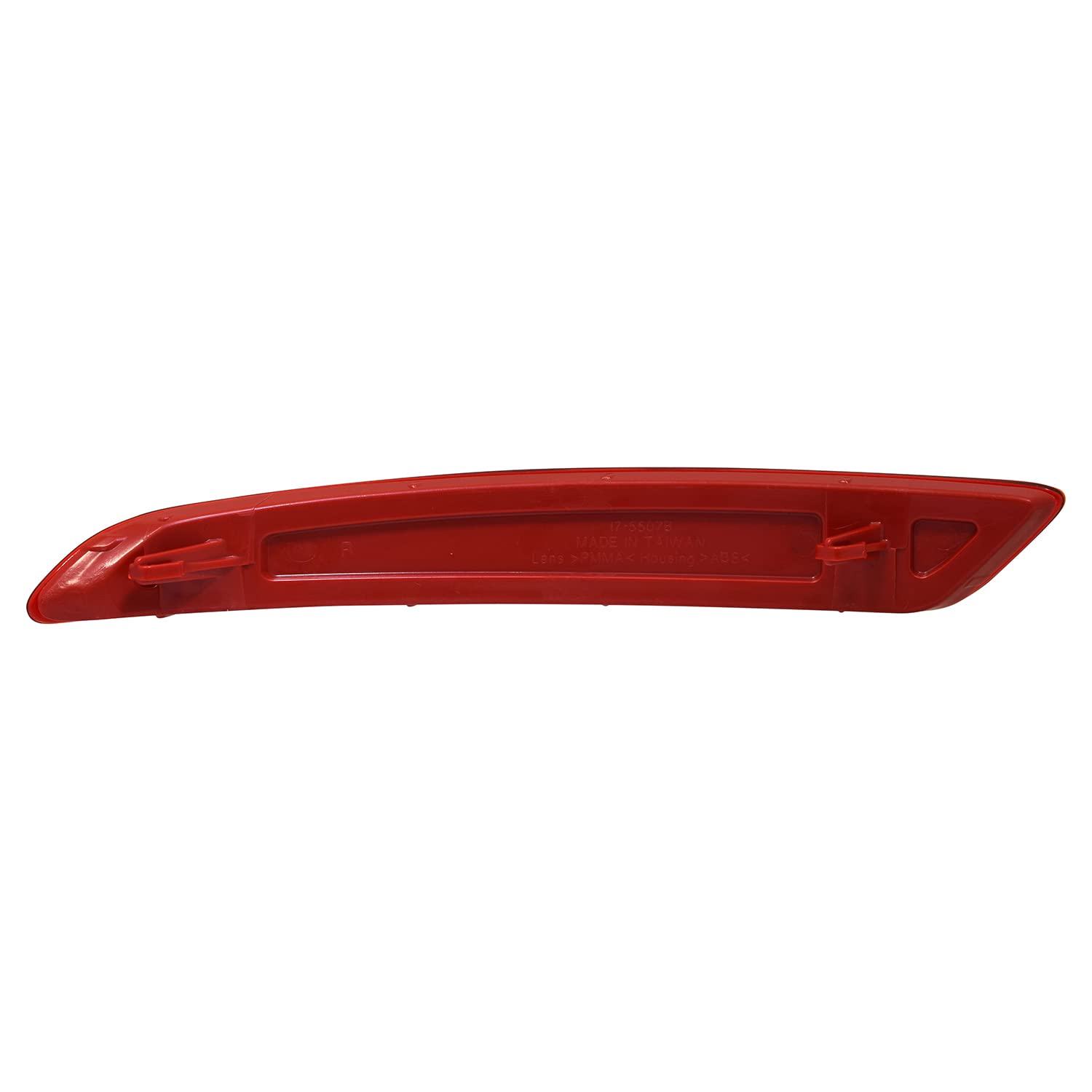 Right TYC Reflector Assembly Compatible with 2014-2019 Ford Fiesta