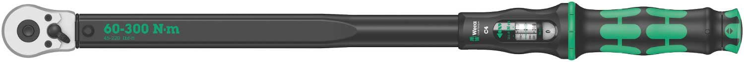 Torque Click-Torque C4 wrench Drive 60-300 Nm