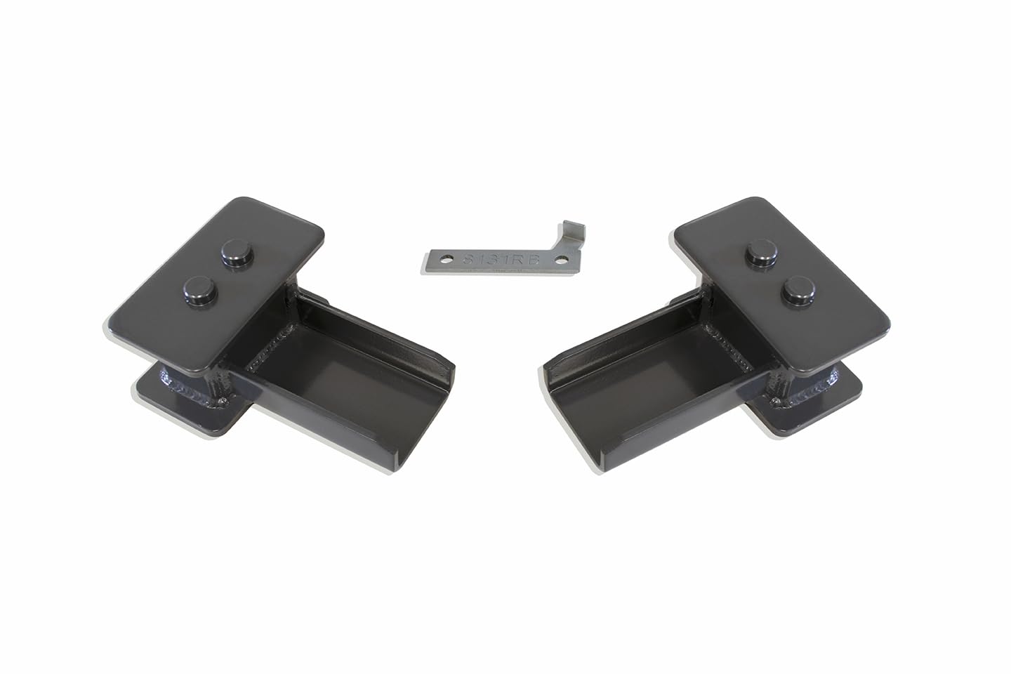 Part# 813130 MaxTrac SUSPENSION'S is A Pair of 3" Rear Lift Blocks FABRICATED from Steel & Powder Coated Grey