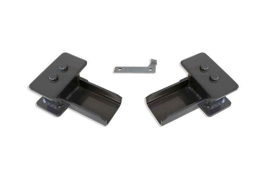 Part# 813130 MaxTrac SUSPENSION'S is A Pair of 3" Rear Lift Blocks FABRICATED from Steel & Powder Coated Grey