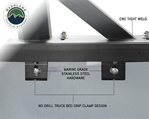 Freedom Rack Systems Overland - 6.5' Truck Bed, Uprights, Cross Bars and Side Support Bars