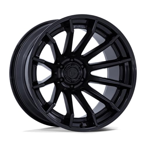 FUEL OFF-ROAD 24X12 FC403 BURN, 5X5.0, 4.77, -44mm MATTE BLACK WITH GLOSS BLACK LIP - FC403MX24125044N