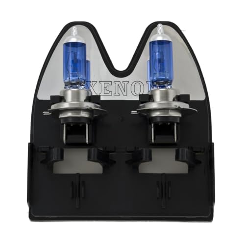 Hella Optilux H71070307 XB Series H7 Xenon White Halogen Bulbs, 12V, 100W, 2 Pack
