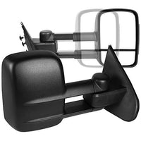 Manual Adjustable & Extendable Towing Mirrors 2014-2018 Chevrolet Silverado/GMC Sierra