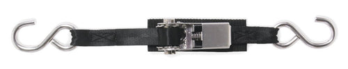Stainless Steel BoatBuckle Ratchet Transom Tie-Down, 1-Inch x 3.5-Feet