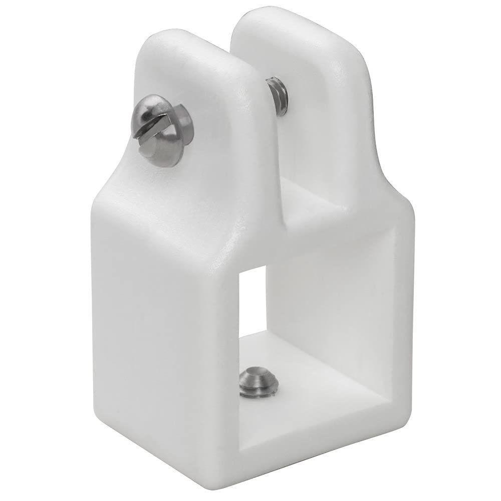 3515WP Whitecap Square Nylon Jaw Slide - 1", White