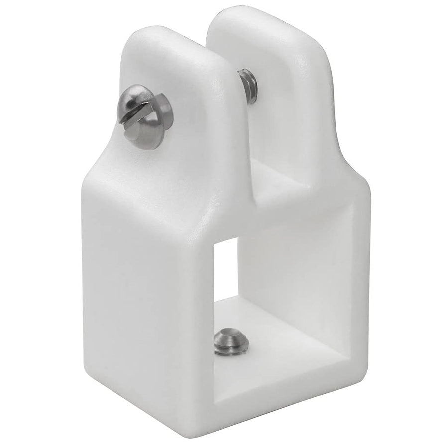 3515WP Whitecap Square Nylon Jaw Slide - 1", White