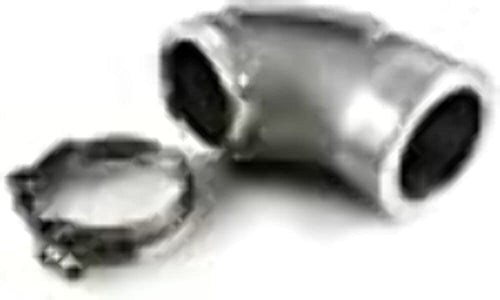 90 Degree H&S Performance Compressor Elbow & V-Band Clamp (s300sx-E Turbos)