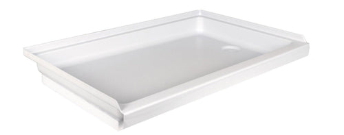 Shower Pan Assembly ICON 15241 SP2436RH-PW, Right Hand Drain