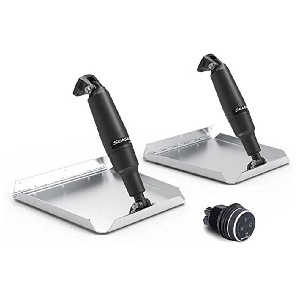 Sierra International 12" x 12" Trim Tab Kit Standard with 2.25" Actuator - 11.5" Stroke