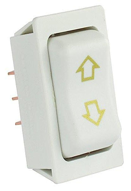 Replacement JR Products 12095 White Slide-Out High Current Motor Switch