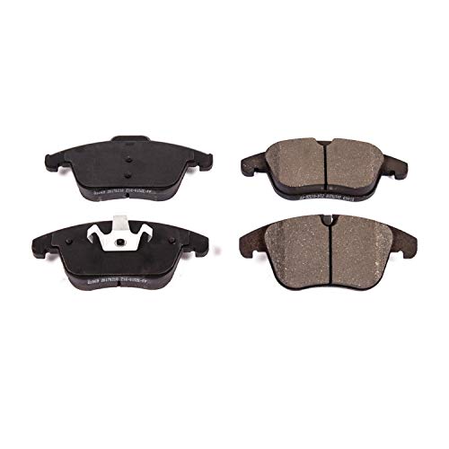Power Stop Z16 16-1869 Evolution Front Ceramic Brake Pads For Jaguar XE 2016-2019 [Model Specific]